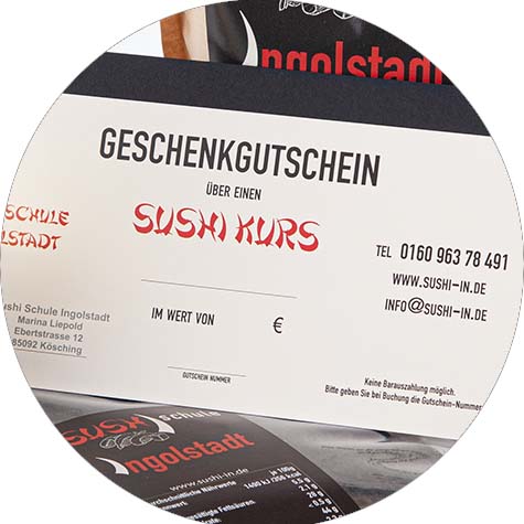 Gutschein Sushi Basic Kurs